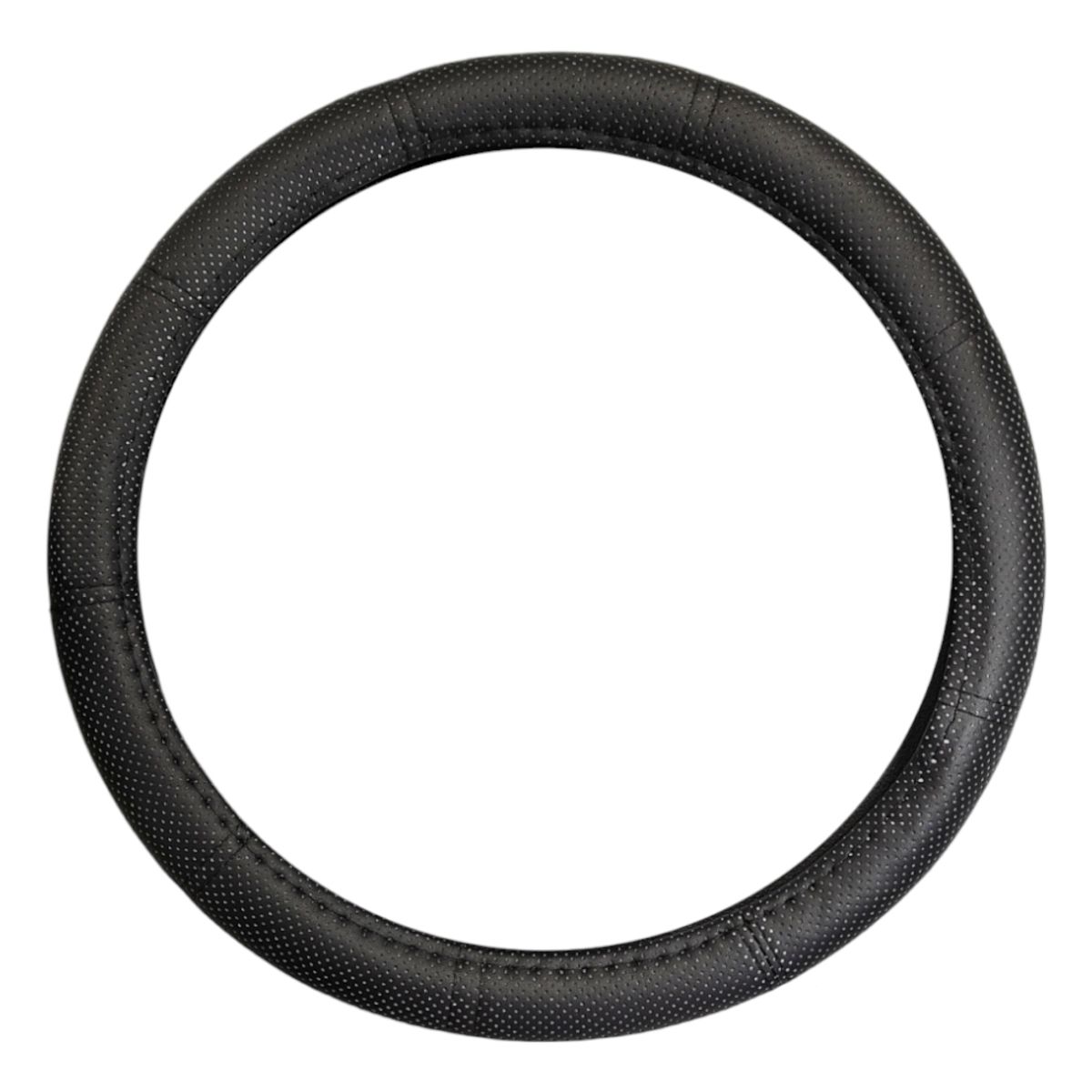 GENERICO - FUNDA CUBRE VOLANTE 36CM NEGRO Auto Tuning 021