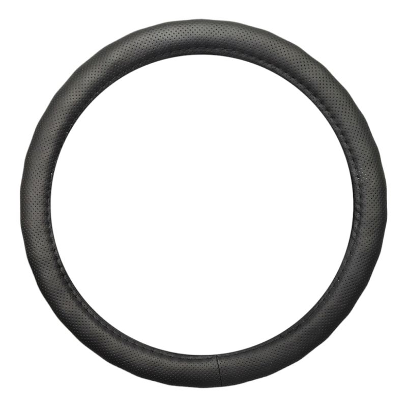 GENERICO - FUNDA CUBRE VOLANTE 38CM NEGRO Auto Tuning 030