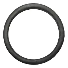 GENERICO - FUNDA CUBRE VOLANTE 38CM NEGRO Auto Tuning 030
