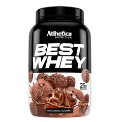 ATLHETICA NUTRITION - PROTEÍNA BEST WHEY - 2 LIBRAS - BRIGADEIRO GOURMET