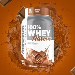 ATLHETICA NUTRITION - 100% WHEY FLAVOUR - 2 LIBRAS - CHOCOLATE