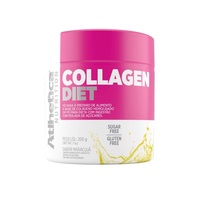 ATLHETICA NUTRITION - COLÁGENO HIDROLIZADO - 200 GRS - ATLHETICA - MARACUYÁ