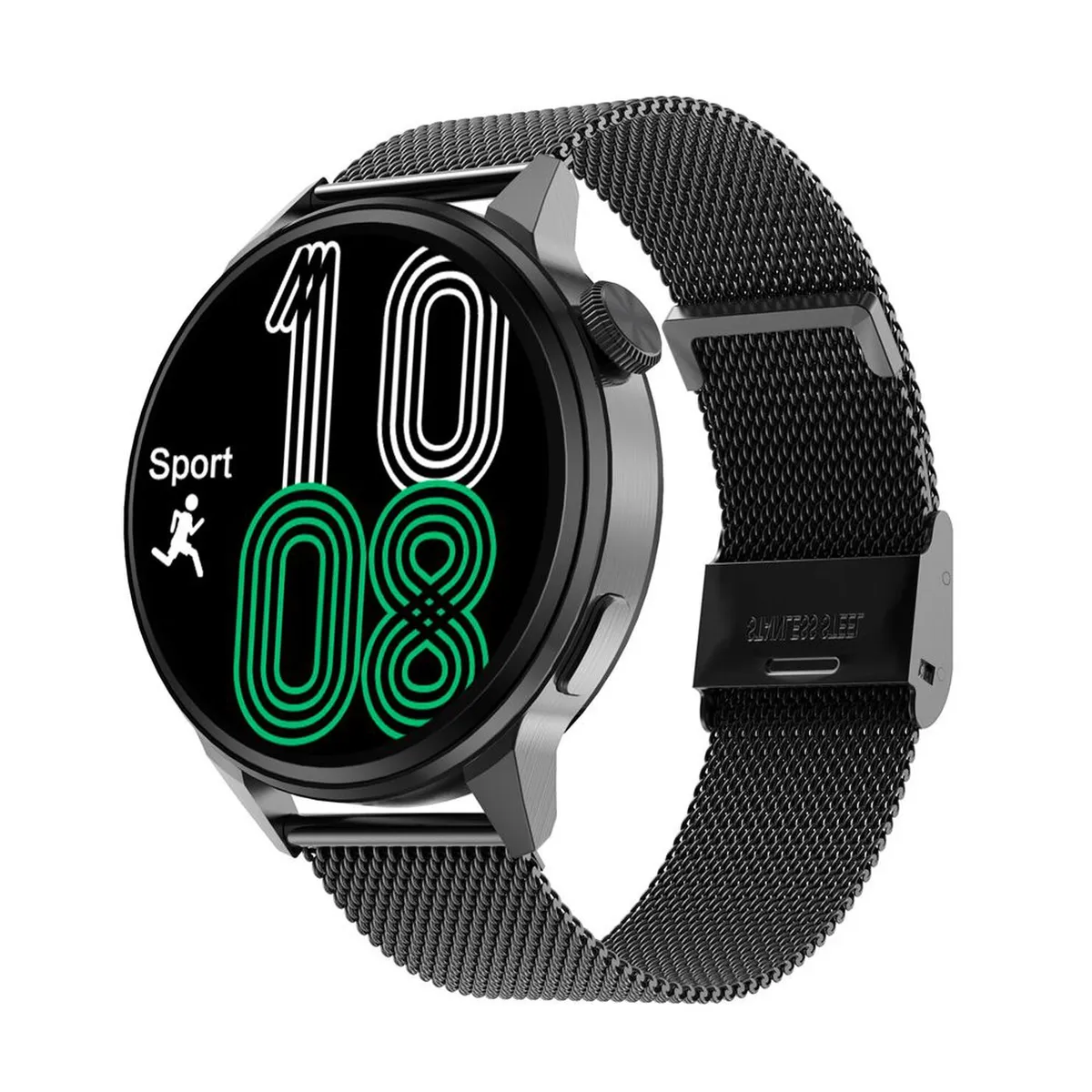 COMPRAPO - Reloj inteligente smartwatch DT4 Black Metal