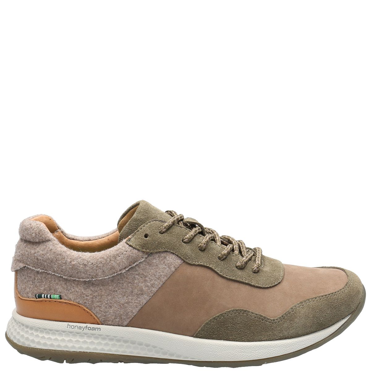 ROCKFORD - Zapatilla Cuero Mujer Esti Café Claro ROCKFORD