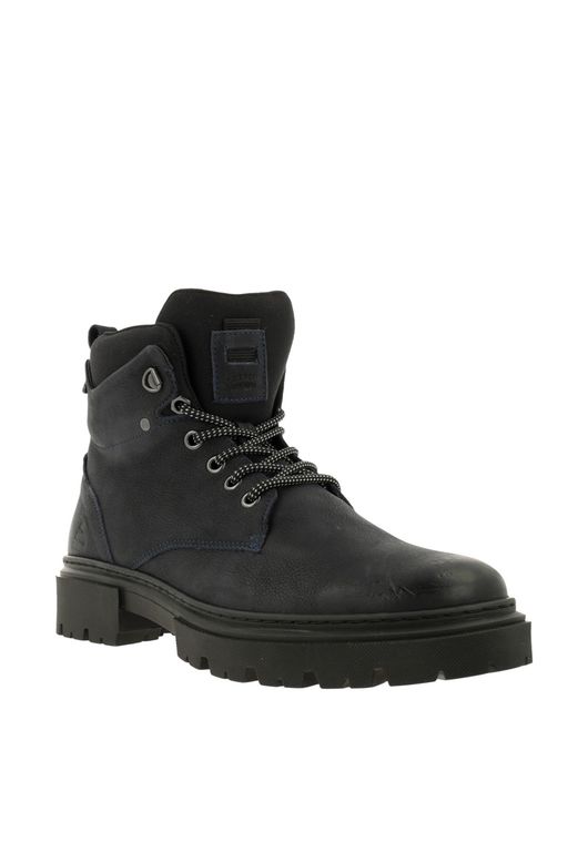 Botines Cuero Callum-6-61 Azul