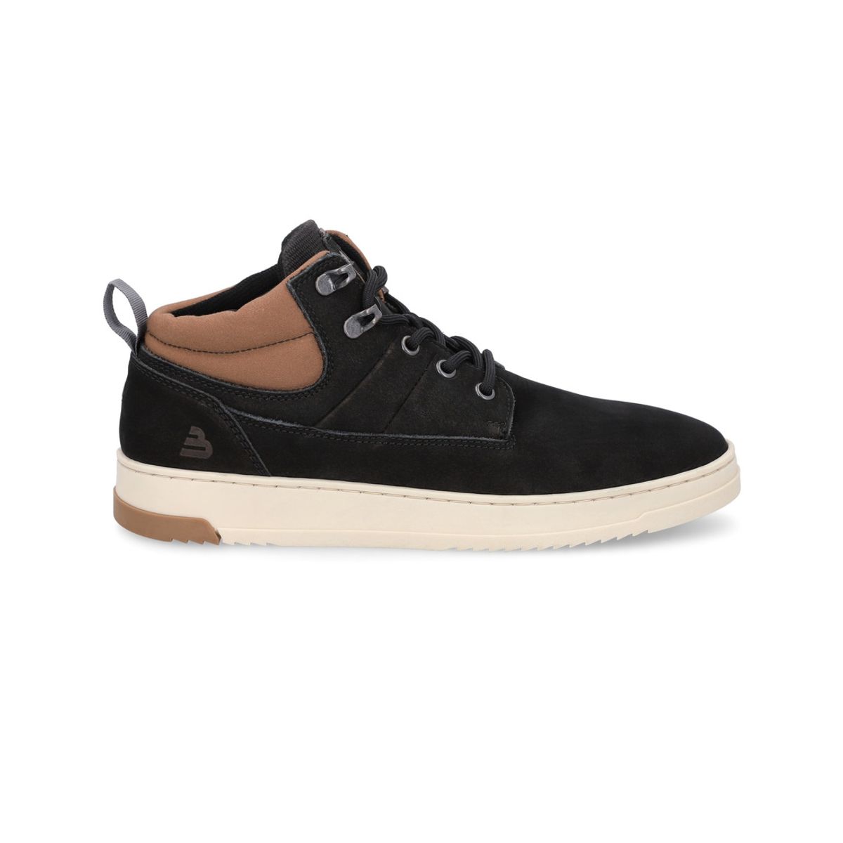 BULLBOXER - Zapatillas Caña Alta Cuero Keswick-6-76 Negro BULLBOXER