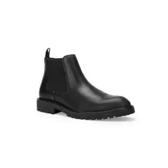 CARDINALE - Botines Chelsea Cuero Camden-6-04 Negro