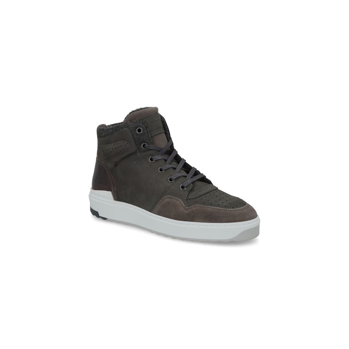BULLBOXER - Zapatillas Cuero Wye-6-76 Gris BULLBOXER