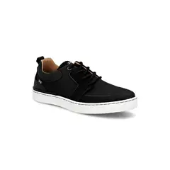 BULLBOXER - Zapatillas Cordones Cuero Sinj-0-90 Negro