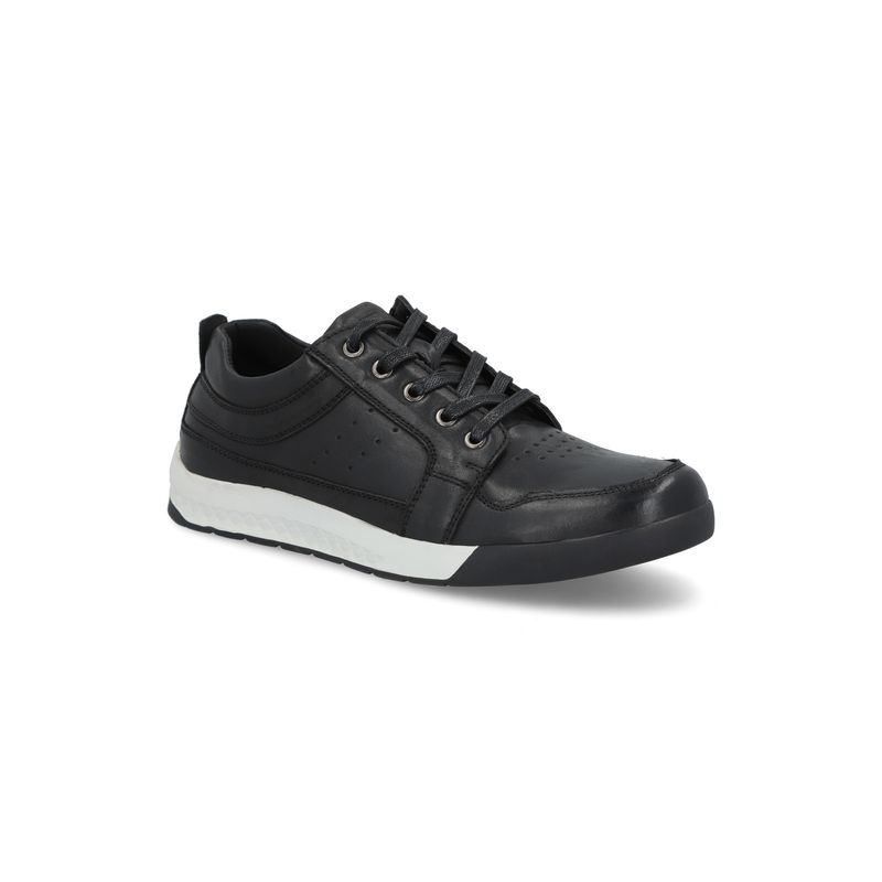 CARDINALE - Zapatillas Cuero Forn-0-08 Negro CARDINALE