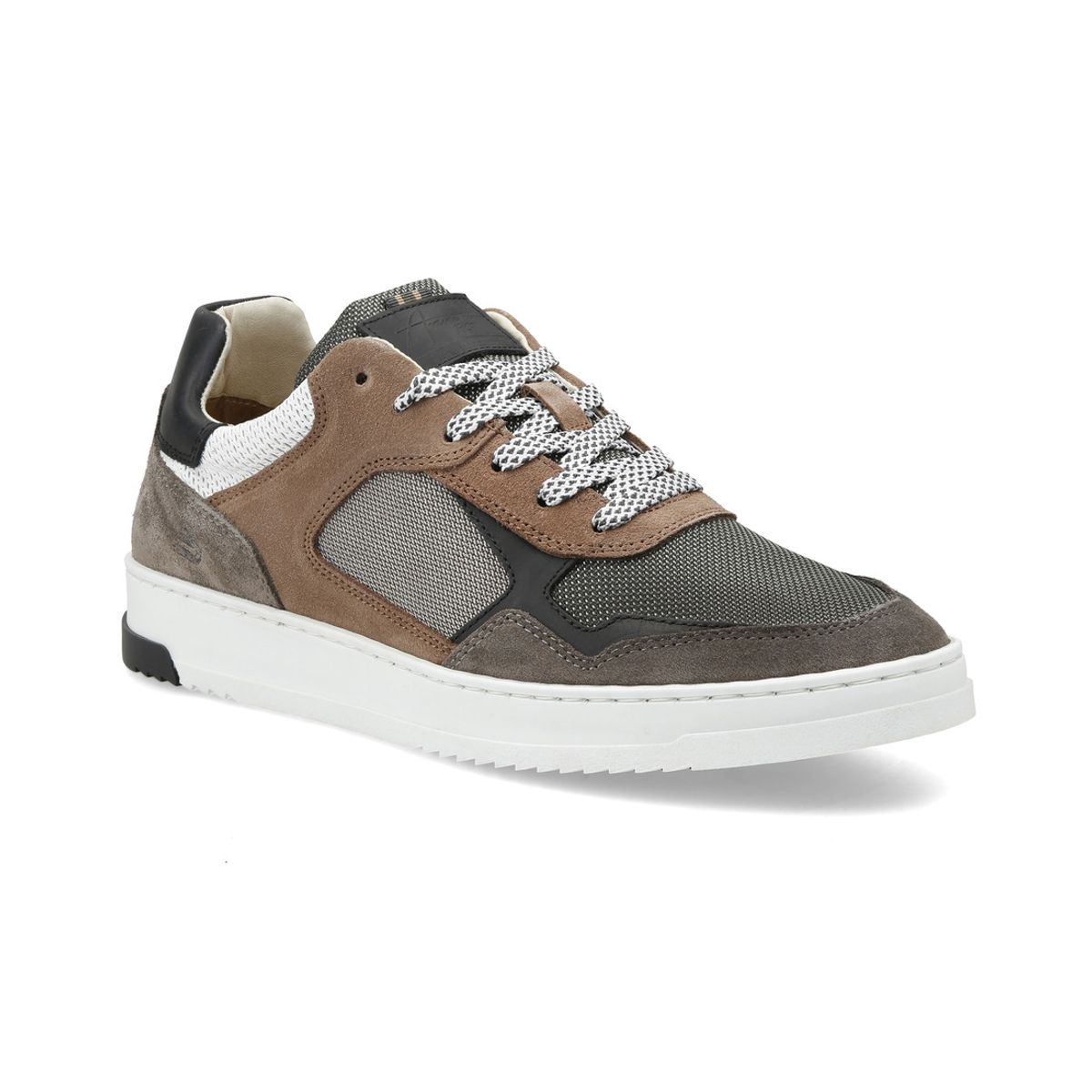 BULLBOXER - Zapatillas Cuero Y Textil Kai-0-11 Gris BULLBOXER