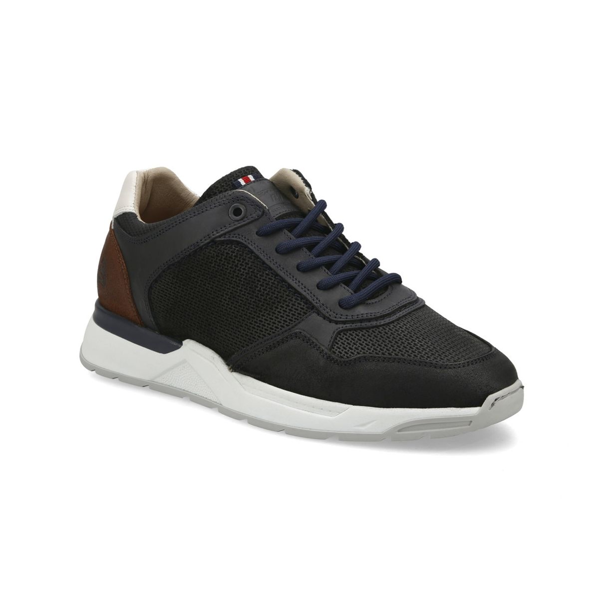 BULLBOXER - Zapatillas Cuero Y Textil Omis-0-73 Azul BULLBOXER
