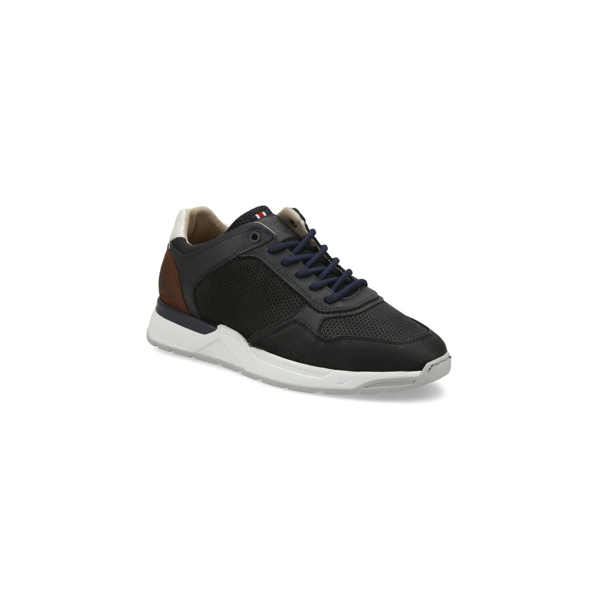 BULLBOXER - Zapatillas Cuero Y Textil Omis-0-73 Azul BULLBOXER