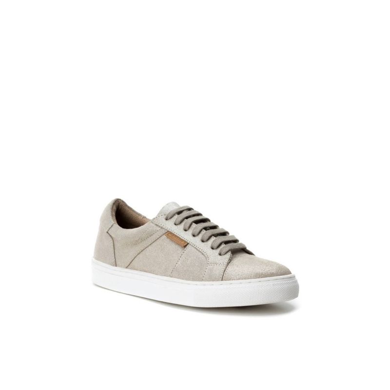 CARMELA - Zapatillas Cuero de Mujer Roberta-0-89 Gris CARMELA