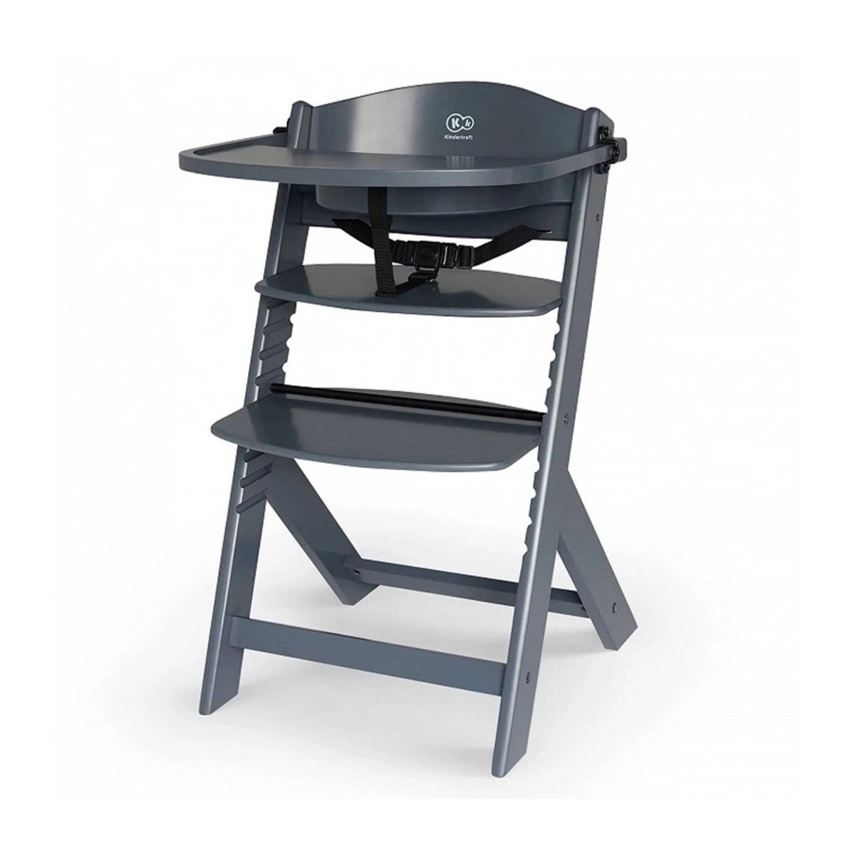 KINDERKRAFT - Silla de Comer ENOCK Grey KINDERKRAFT