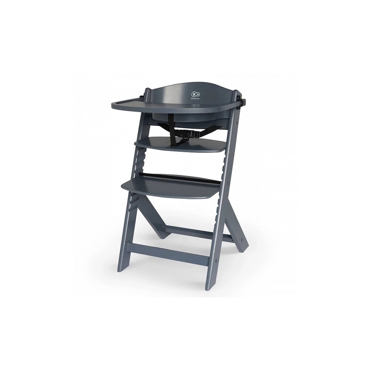 KINDERKRAFT - Silla de Comer ENOCK Grey KINDERKRAFT