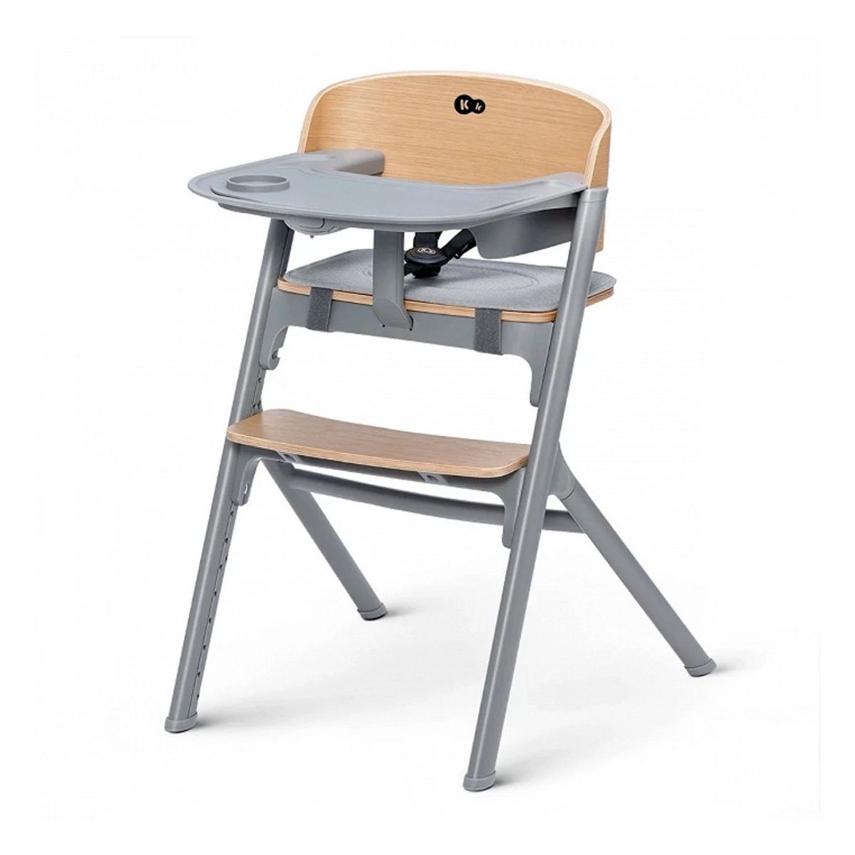 KINDERKRAFT - Silla de Comer LIVY Oak KINDERKRAFT