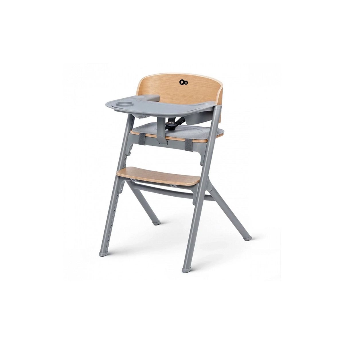 KINDERKRAFT - Silla de Comer LIVY Oak KINDERKRAFT