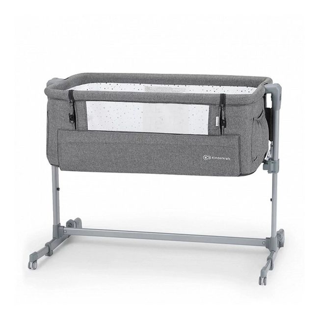 KINDERKRAFT - Cuna Colecho NESTE UP Grey Melange KINDERKRAFT