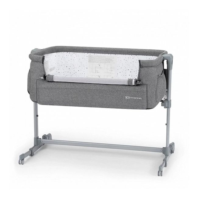 KINDERKRAFT - Cuna Colecho NESTE UP Grey Melange KINDERKRAFT