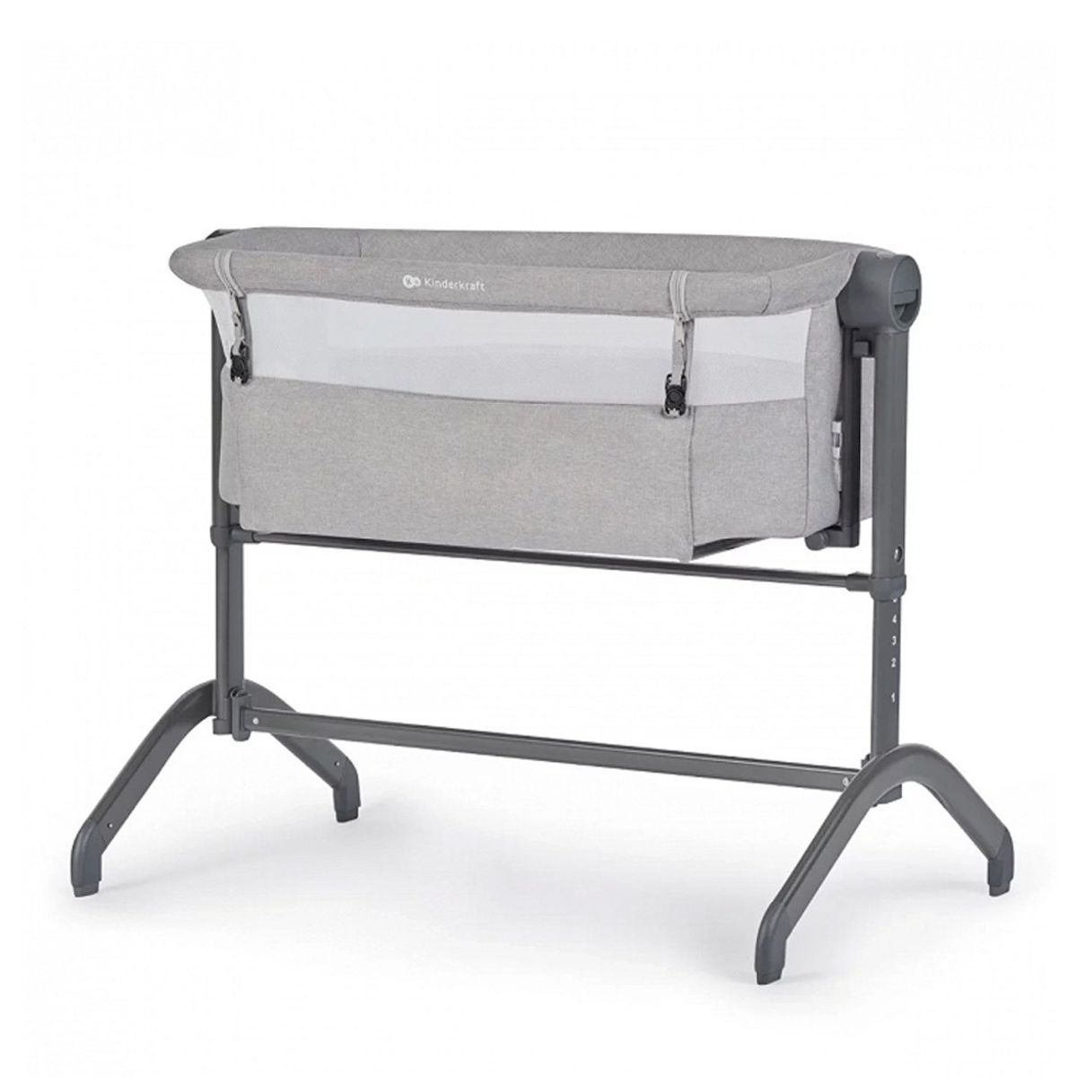KINDERKRAFT - Cuna Colecho BEA Gris KINDERKRAFT