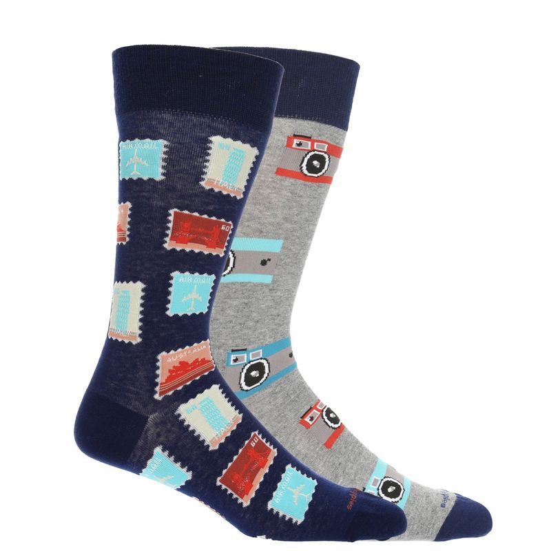 HUSH PUPPIES - Calcetín Hombre Pack Postcam Multicolor HUSH PUPPIES