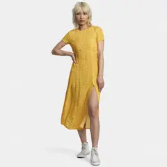 RVCA - Vestido Mujer Dreamscape Wvdr Amarillo