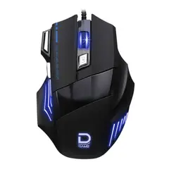 DATACOM - Mouse Gamer Rainbow Lights