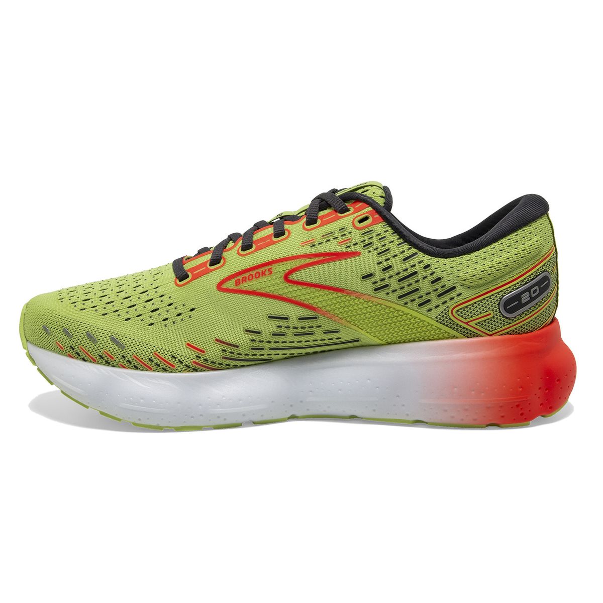 BROOKS - Zapatilla Hombre Glycerin 20 Verde Limón BROOKS