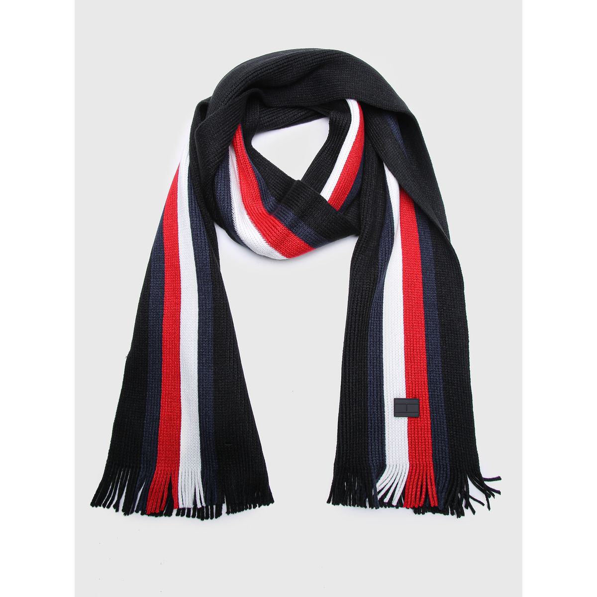 TOMMY HILFIGER - Bufanda Signature Stipe Multicolor Tommy Hilfiger