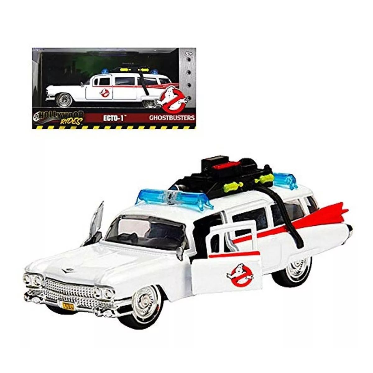 JADA TOYS - Auto Caza Fantasma Ecto-1 Ghostbusters 1:32 # 99748