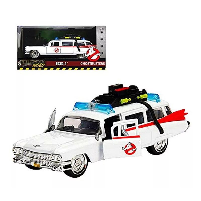 JADA TOYS - Auto Caza Fantasma Ecto-1 Ghostbusters 1:32 # 99748
