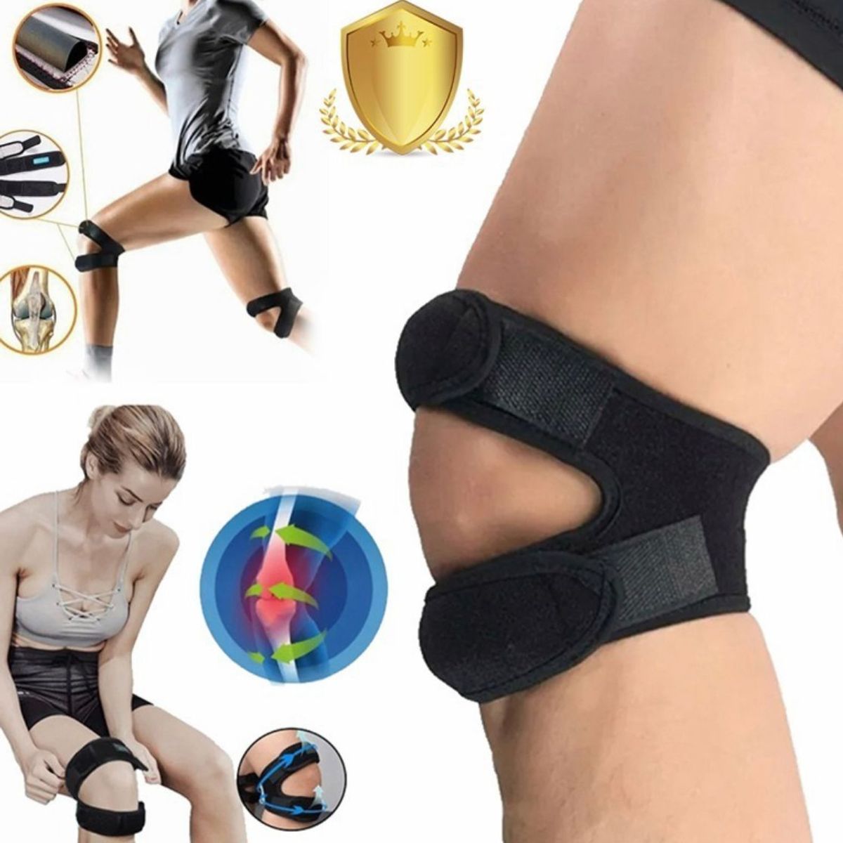 GENERICO - Menisqueras Soporte Rotuliano Ajustable