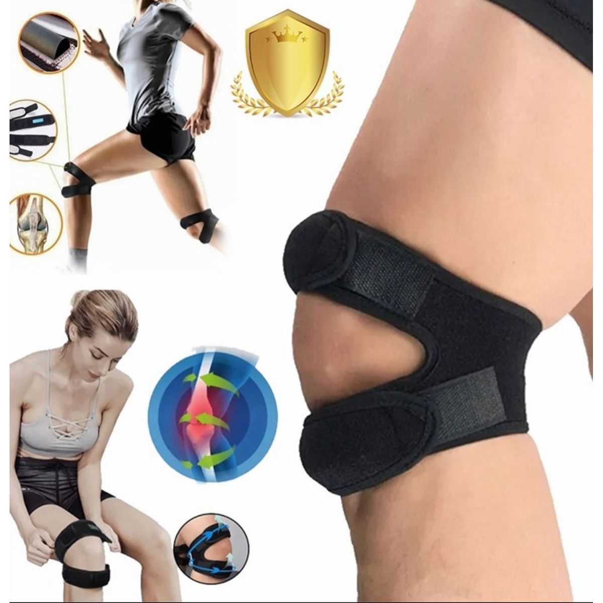 GENERICO - Menisqueras Soporte Rotuliano Ajustable