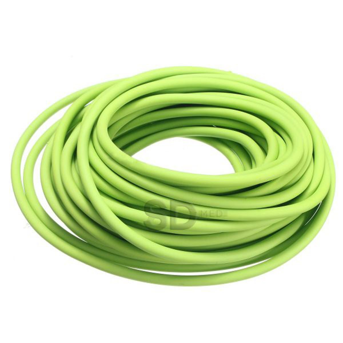 SDFIT - 10 mts Tubo Elástico x Metro – RESISTENCIA 2 VERDE 4x9mm…