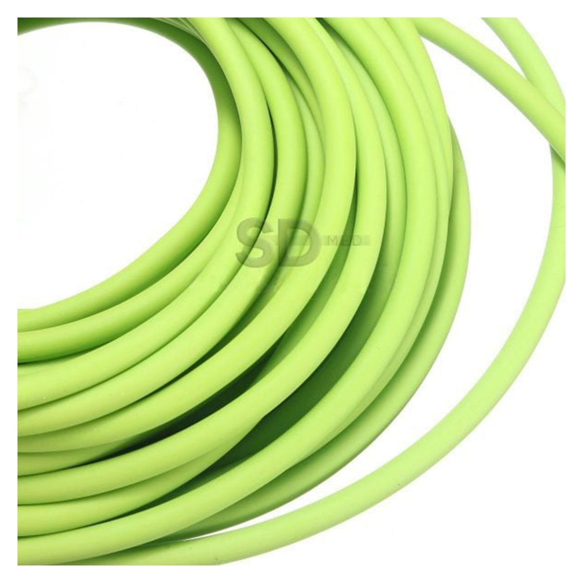SDFIT - 10 mts Tubo Elástico x Metro – RESISTENCIA 2 VERDE 4x9mm…
