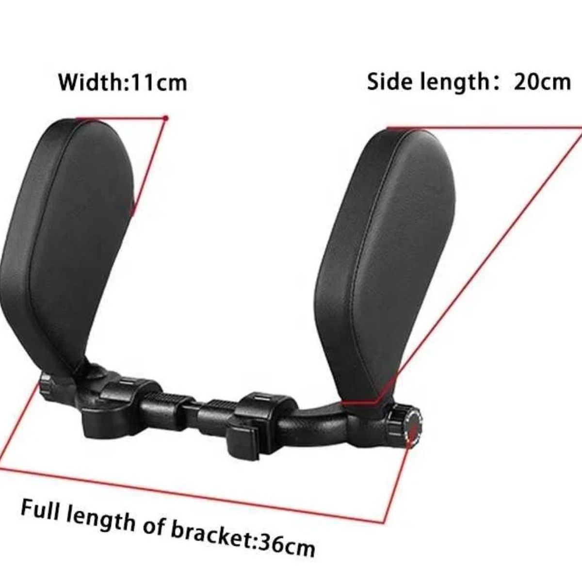 GENERICO - Almohada Cuello Viaje Soporte Reposacabezas Auto Respaldo