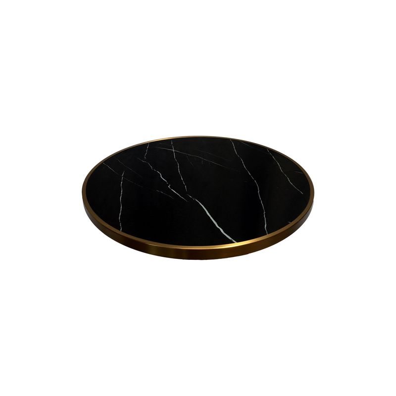 DE PIES A CABEZA - Copia de Cubierta Mesa 70 Parisina Negro Marquina DE PIES A CABEZA