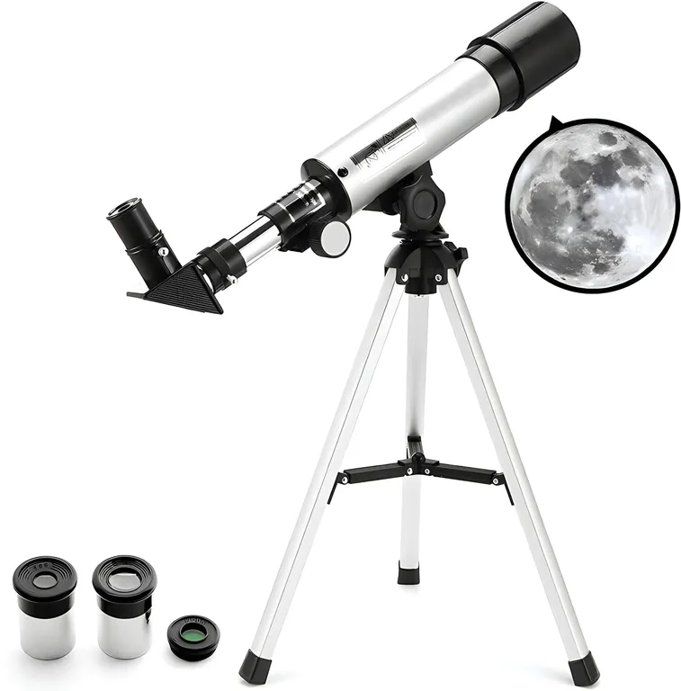 Telescopio Astronomico Monocular Ninos Principiantes Tripode Zoom 90x