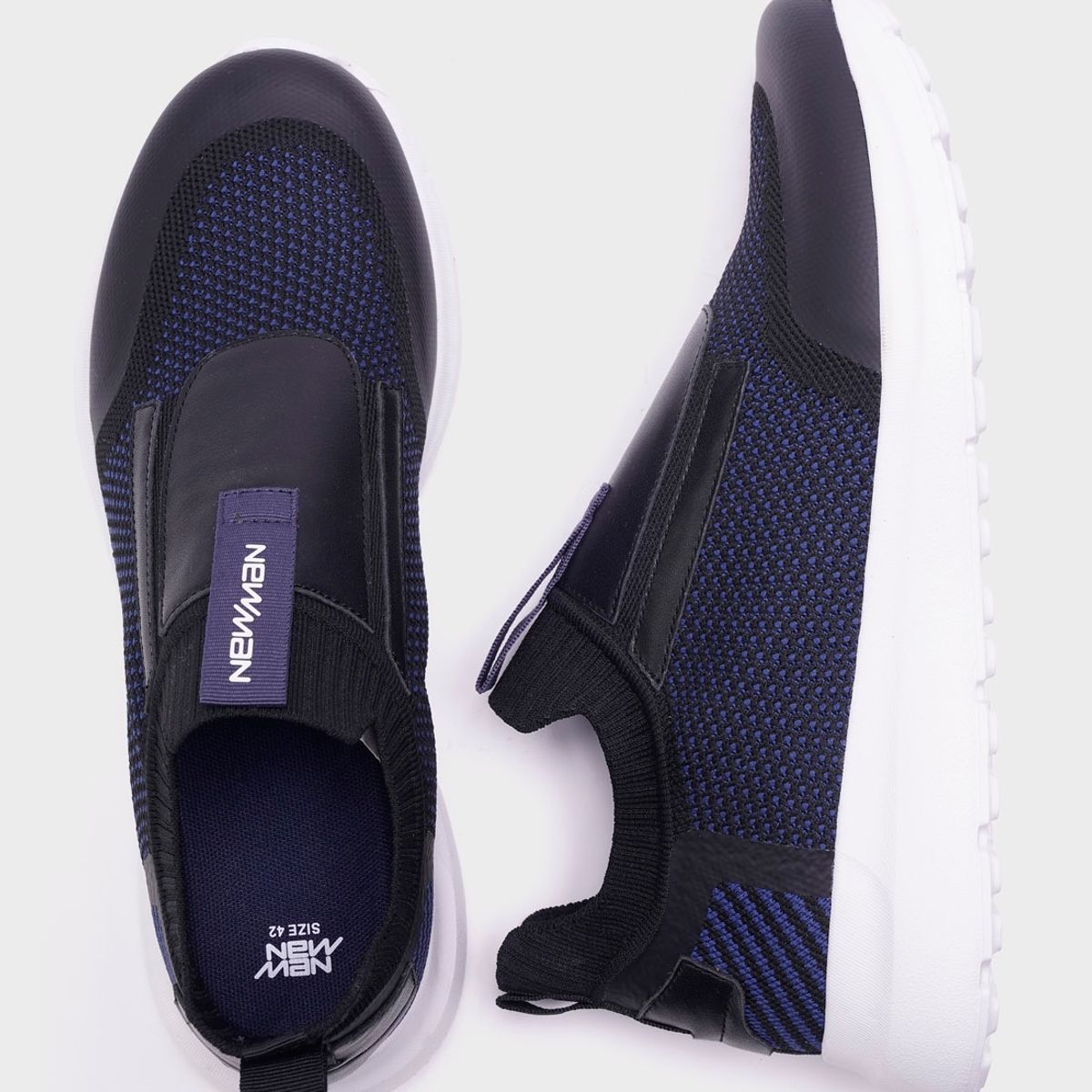 NEW MAN - Zapatillas Suez Negro New Man