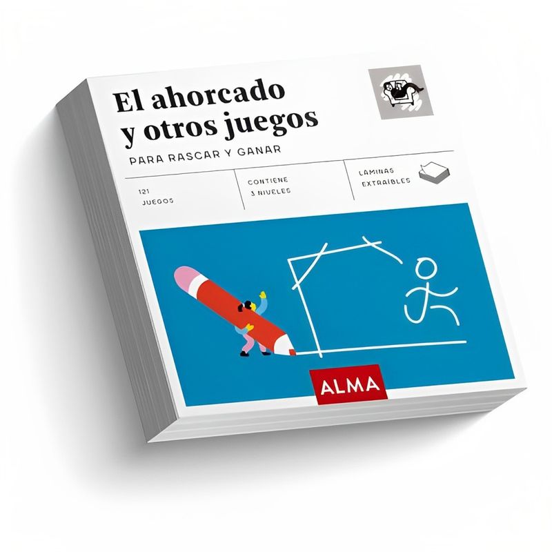TOP10BOOKS - LIBRO EL AHORCADO Y OTROS JUEGOS - CUADRADOS /887