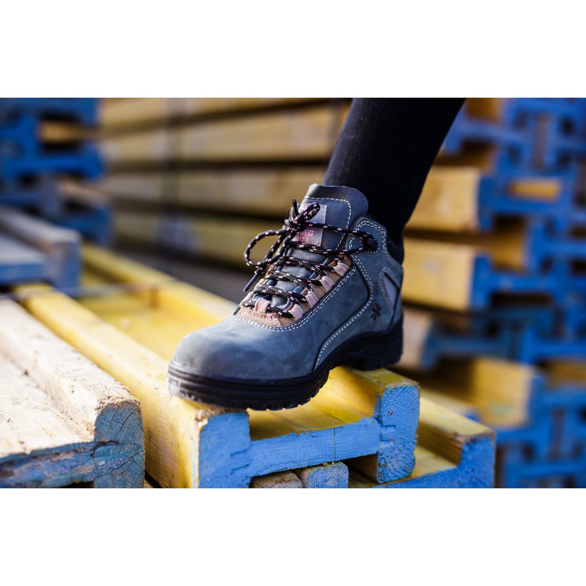 NORSEG - Zapato de Seguridad NS 575 Kate Petróleo Mujer NORSEG