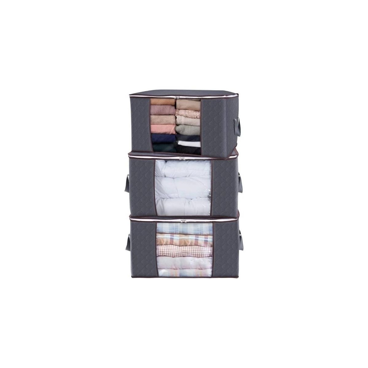 U BUY - 3 Unidades Organizador De Bolsas De Almacenamiento De Ropa