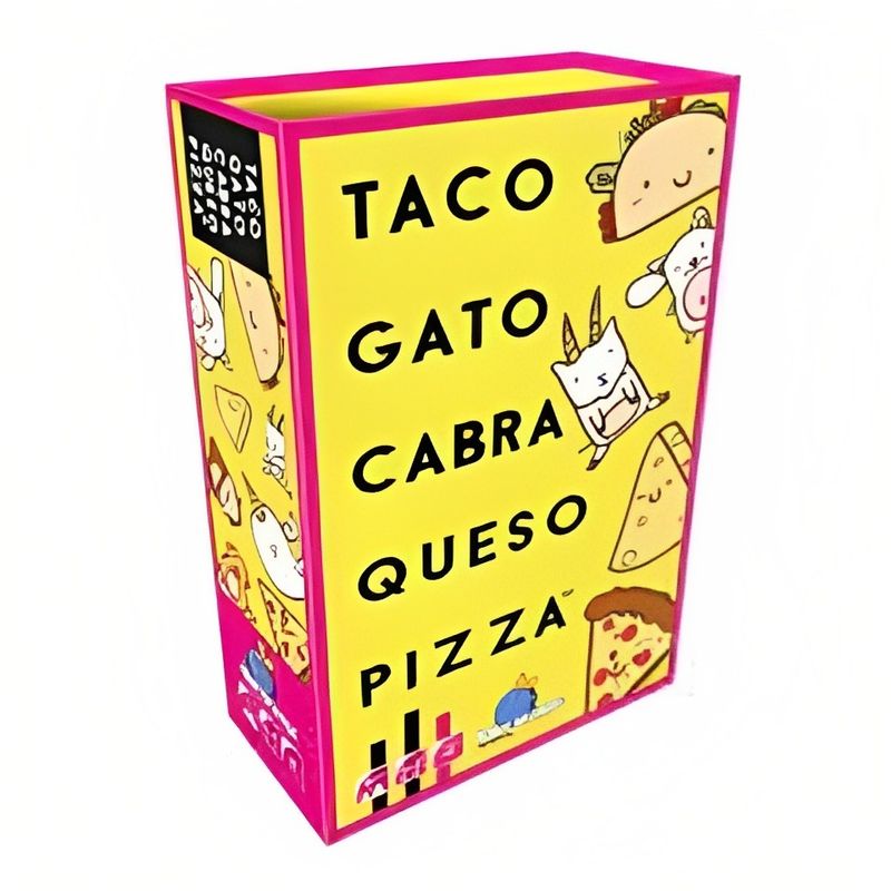 TOP10BOOKS - JUEGO TACO GATO CABRA QUESO PIZZA