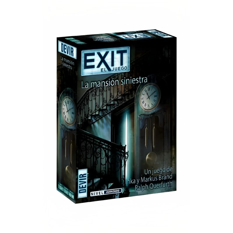 TOP10BOOKS - JUEGO EXIT LA MANSION SINIESTRA