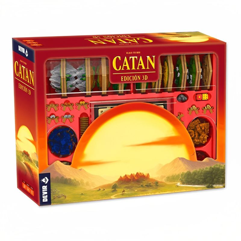 TOP10BOOKS - JUEGO CATAN EDICIÓN 3D
