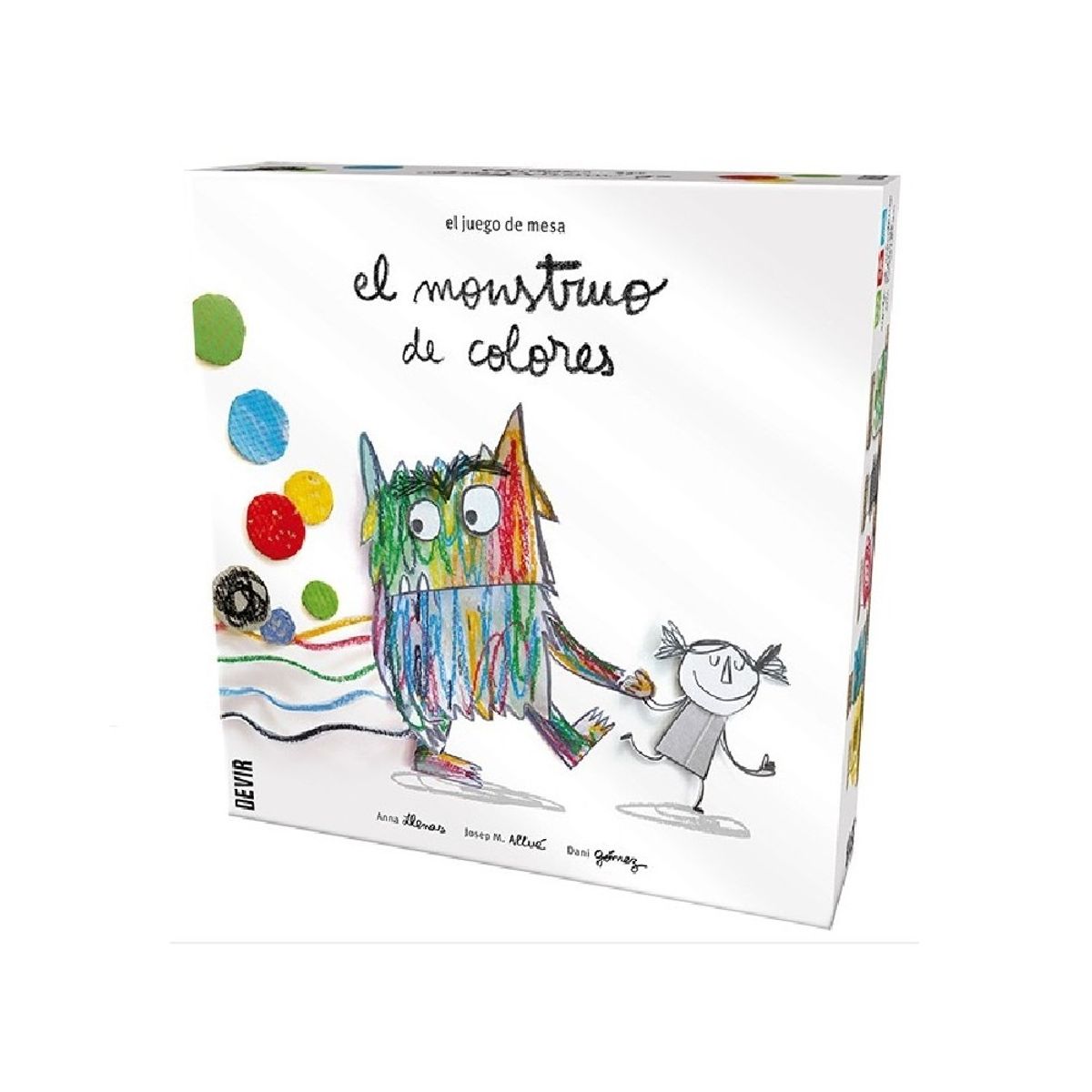 TOP10BOOKS - JUEGO El Monstruo De Colores - Juego De Mesa