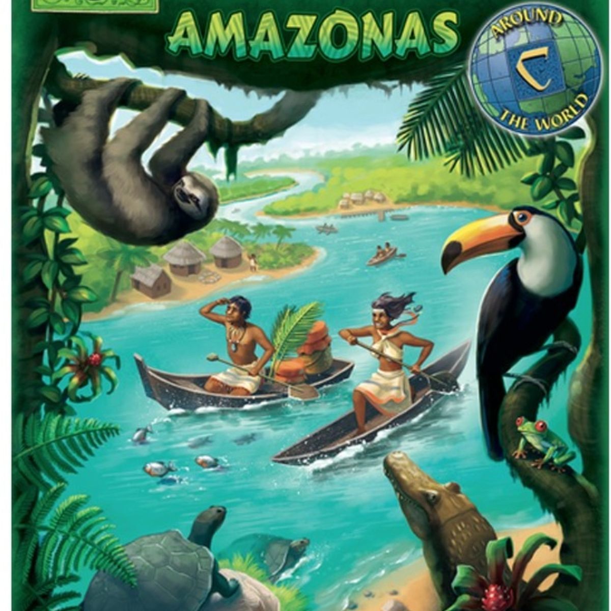 TOP10BOOKS - JUEGO Carcassonne Amazonas