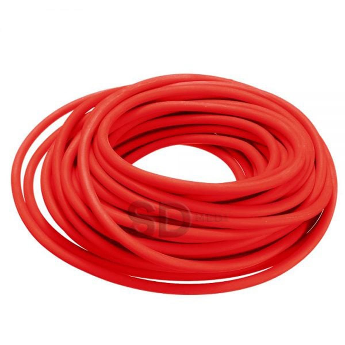 SDFIT - 10 mts Tubo Elástico x Metro – RESISTENCIA 5 ROJO 6x11mm…