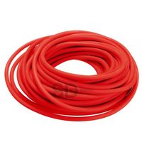 10 mts Tubo Elástico x Metro – RESISTENCIA 5 ROJO 6x11mm…